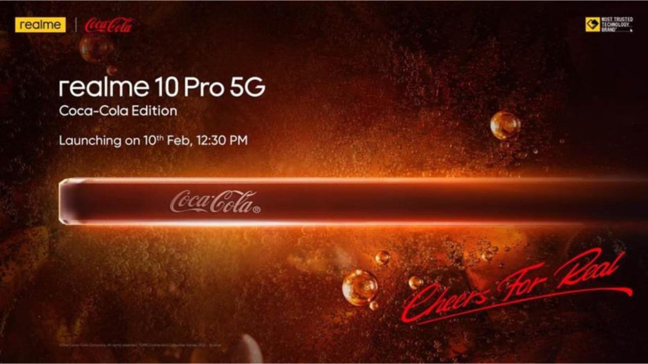 Coca-Cola Edition Phone : రియల్‌మి నుంచి కోకా-కోలా ఫస్ట్ స్మార్ట్‌ఫోన్ వచ్చేస్తోంది.. ఫిబ్రవరి 10న లాంచ్.. ఏయే ఫీచర్లు ఉండొచ్చుంటే?