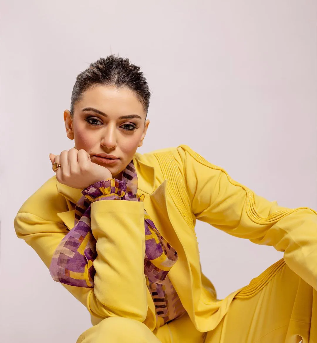 Hansika Motwani trendy photoshoot for her wedding video promotions