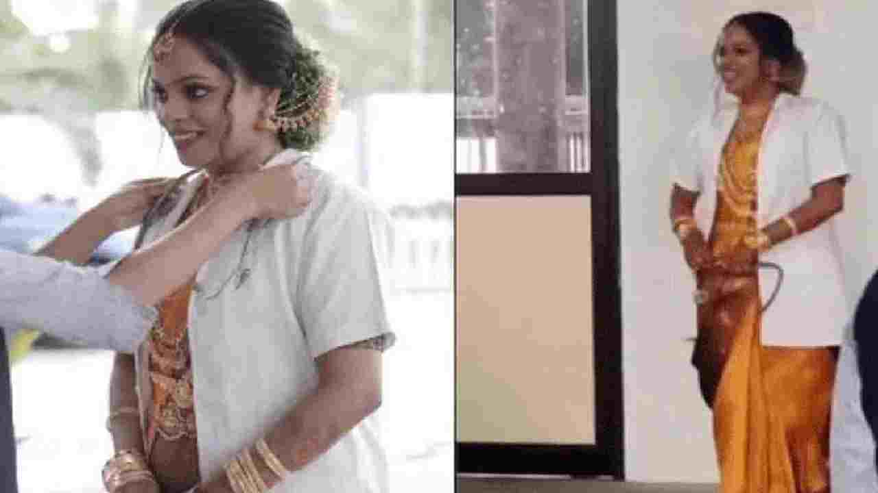 Indian Bride: పెళ్లి రోజే ప్రాక్టికల్ ఎగ్జామ్.. పెళ్లి దుస్తుల్లోనే పరీక్షకు హాజరైన నవ వధువు.. వైరల్ అవుతున్న వీడియో