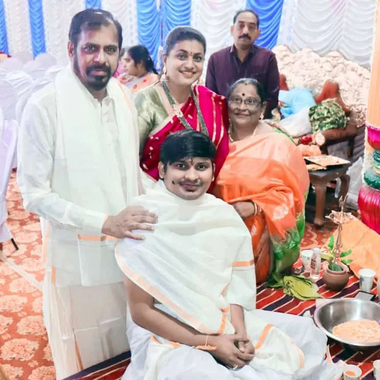 Jabardasth Rakesh and Jordar Sujatha marriage photos