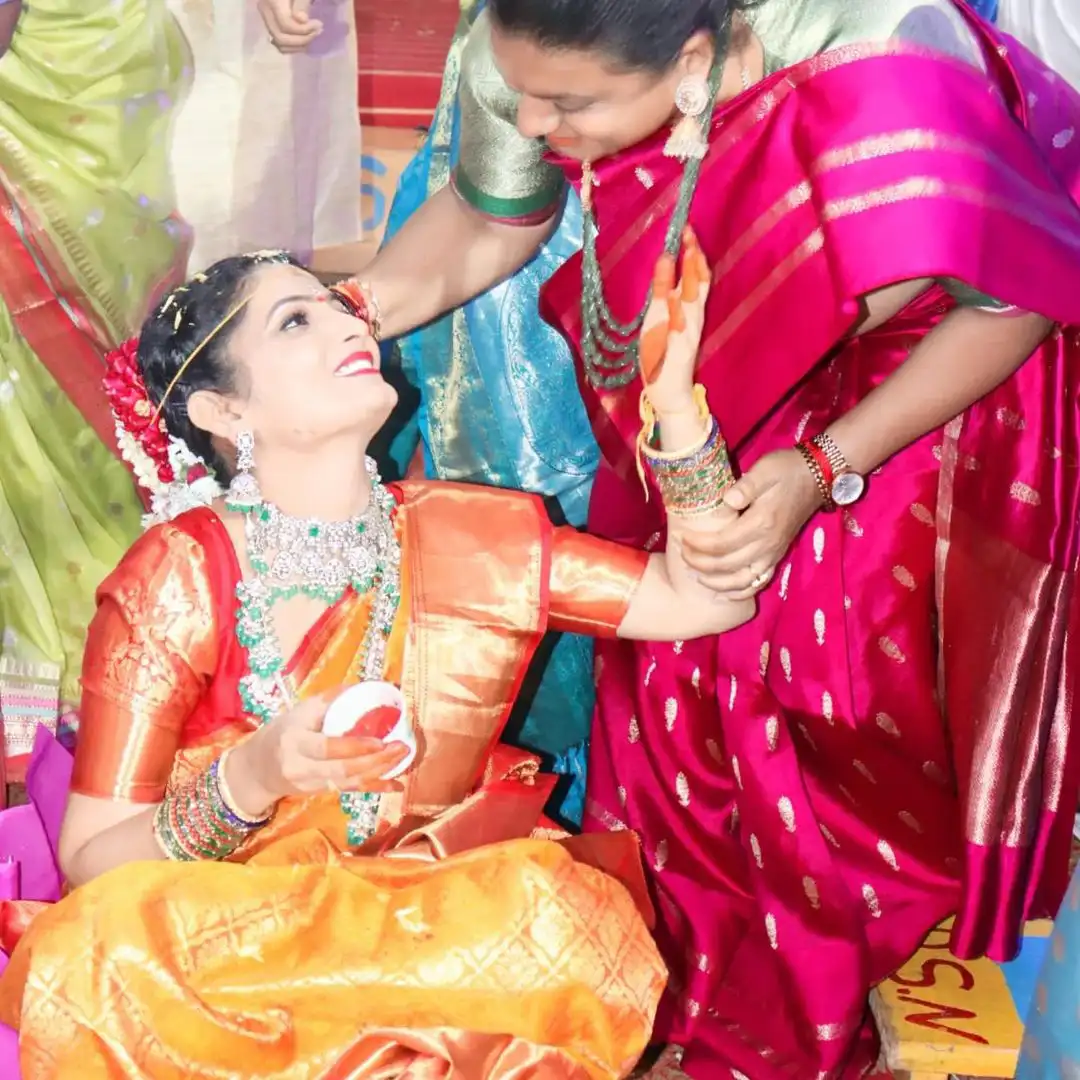 Jabardasth Rakesh and Jordar Sujatha marriage photos