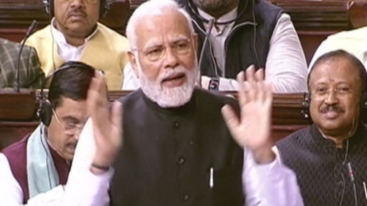 Modi in Rajya Sabha : మీరు ఎంత బురద చల్లితే ‘కమలం’ అంతగా వికసిస్తుంది: ప్రధాని మోడీ