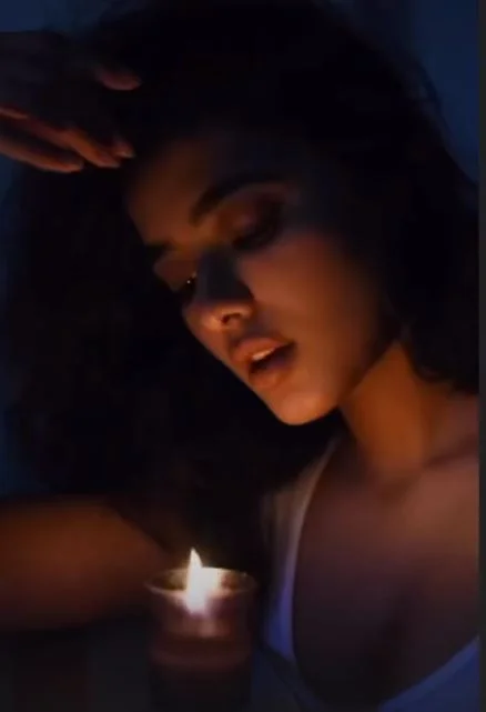 Ketika Sharma Latest Photoshoot with White top in Dark mode goes viral