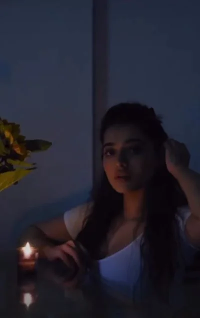 Ketika Sharma Latest Photoshoot with White top in Dark mode goes viral