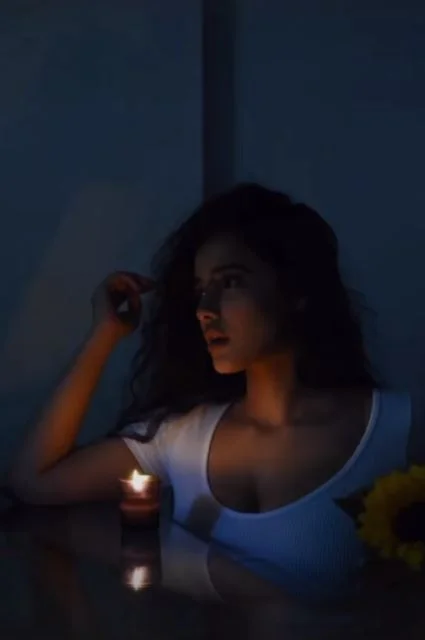 Ketika Sharma Latest Photoshoot with White top in Dark mode goes viral