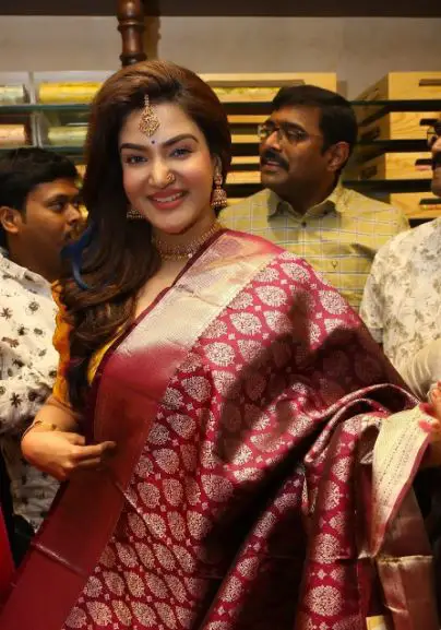 Mehreen and Honey Rose attend a shop opening event in Zaheerabad