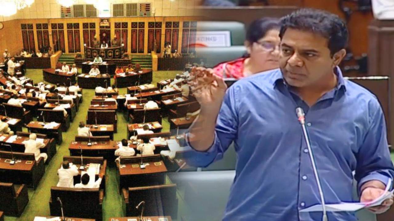 Telangana Assembly : దేశానికి కేసీఆర్ లాంటి డబుల్ ఇంపాక్ట్ సర్కార్ కావాలి : కేటీఆర్