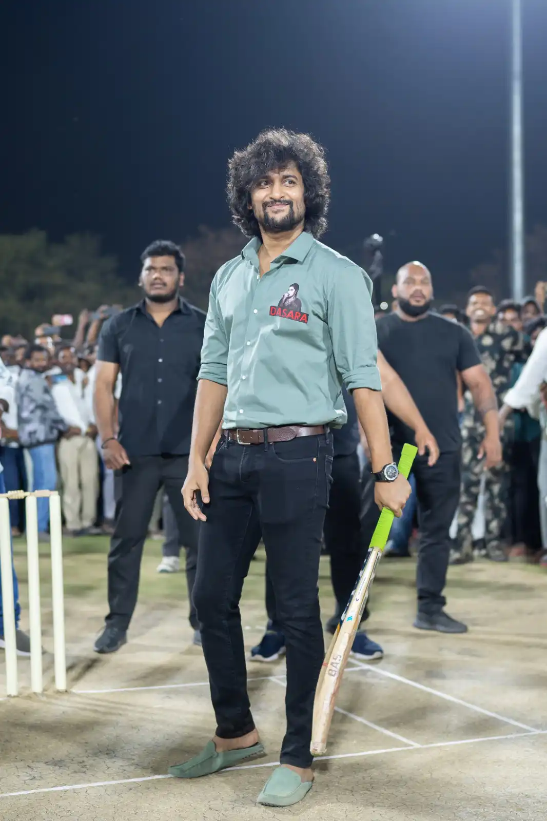 CM KCR Cricket Trophy Launch by Nani, Ambari Rayudu and Harish Rao at Siddipet