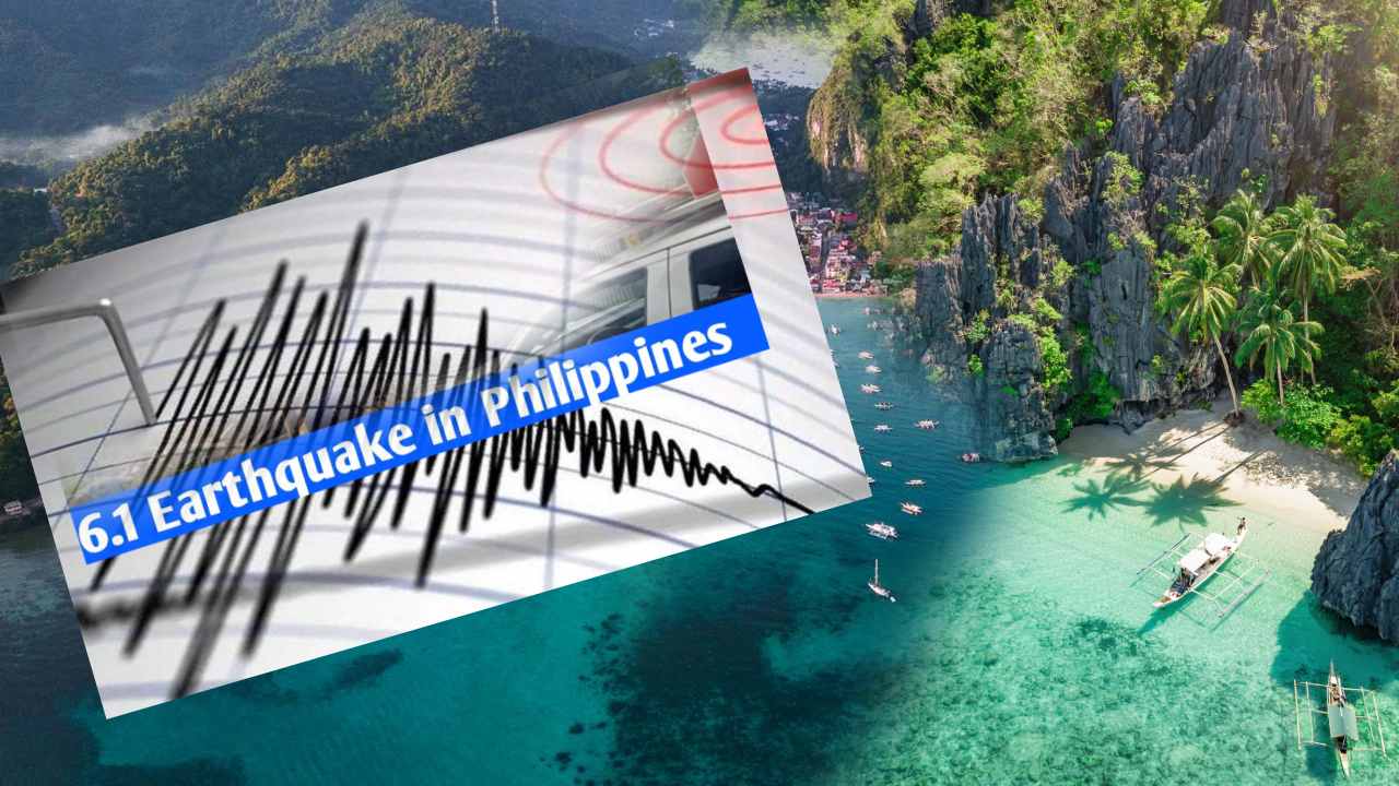 Philippines Earthquake : ఫిలిప్పీన్స్‌లో 6.1 తీవ్రతతో భూకంపం..