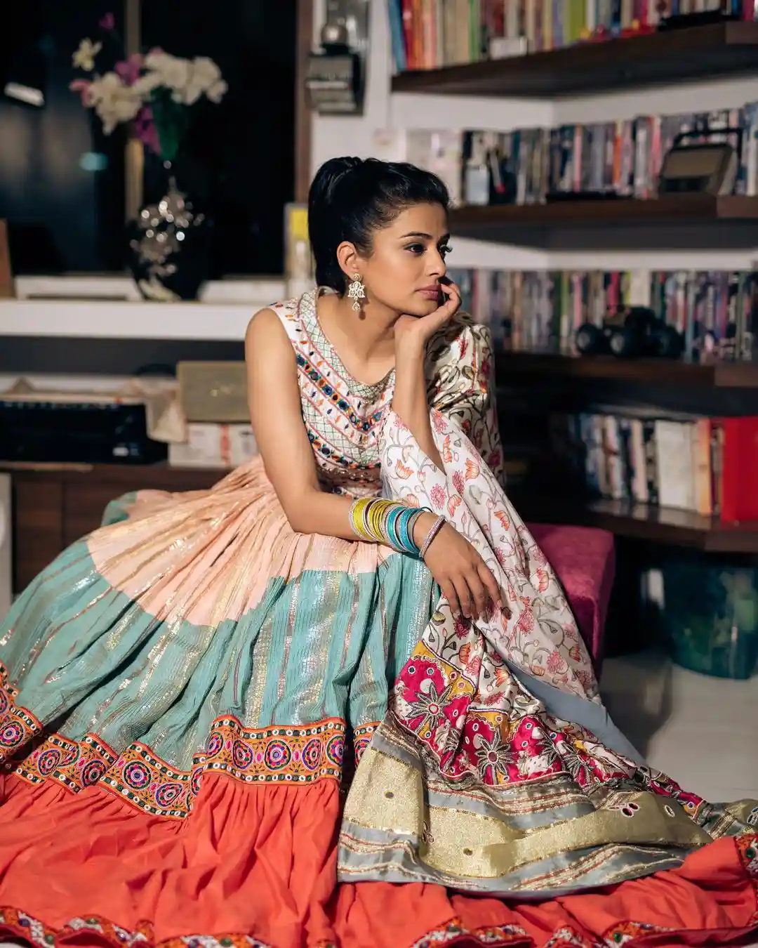 Priyamani stills in punjabi dress