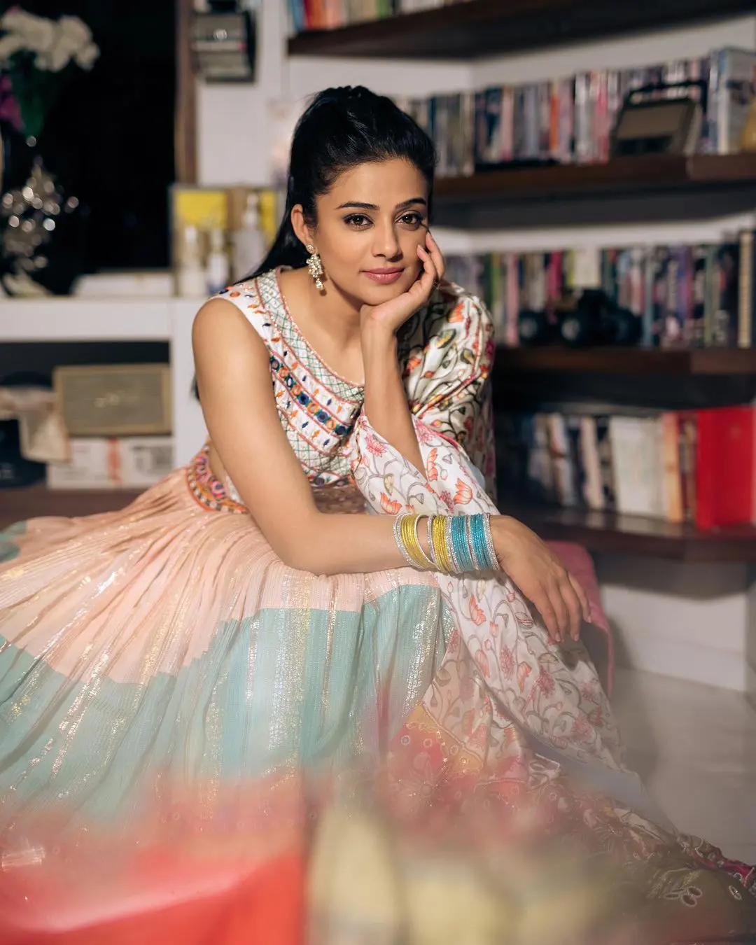 Priyamani stills in punjabi dress