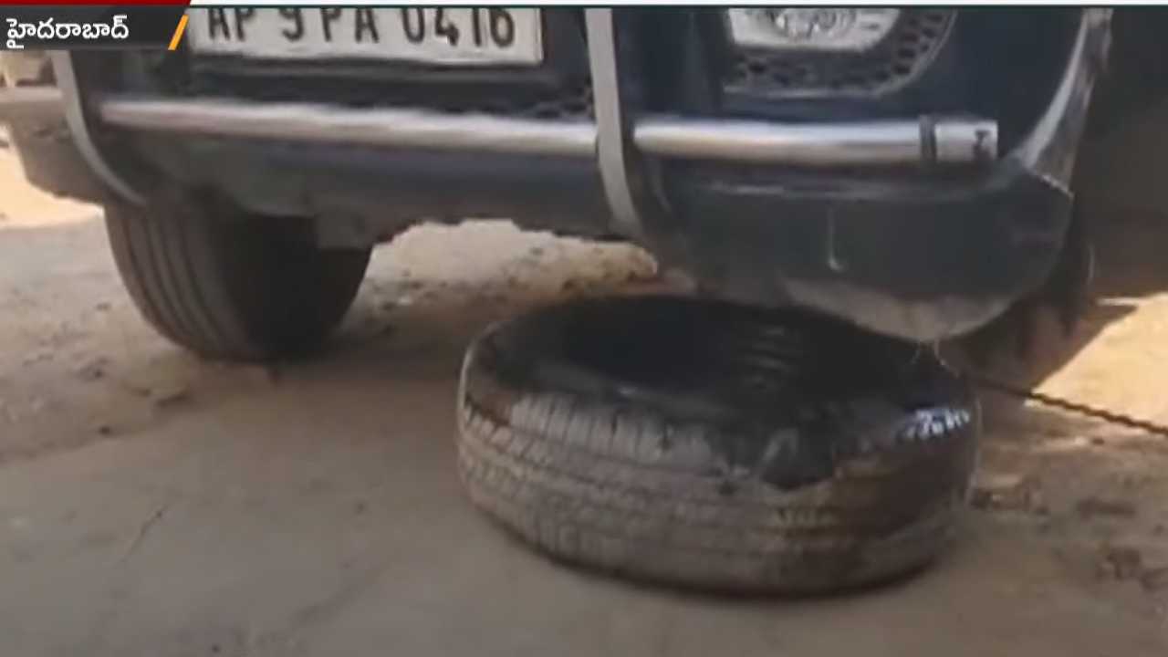 Raja Singh: ఊడిపోయిన కారు చక్రం.. ఎమ్మెల్యే రాజా సింగ్‌కు తప్పిన ప్రమాదం