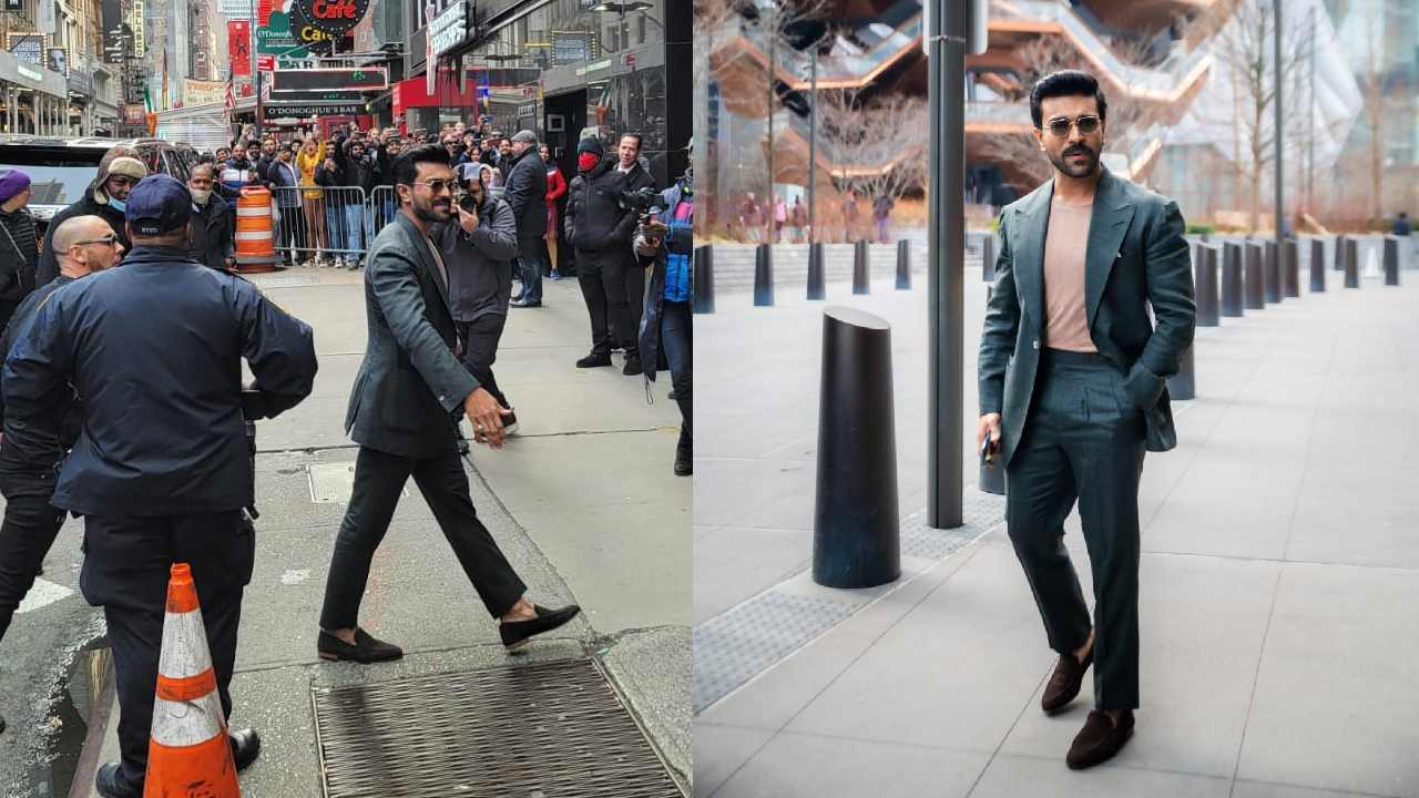 Ram Charan : చరణ్ స్టైల్ పై అమెరికన్ యాంకర్ కామెంట్స్.. వినయంగా నటించడానికి ట్రై చేస్తున్నా అంటున్న చరణ్..