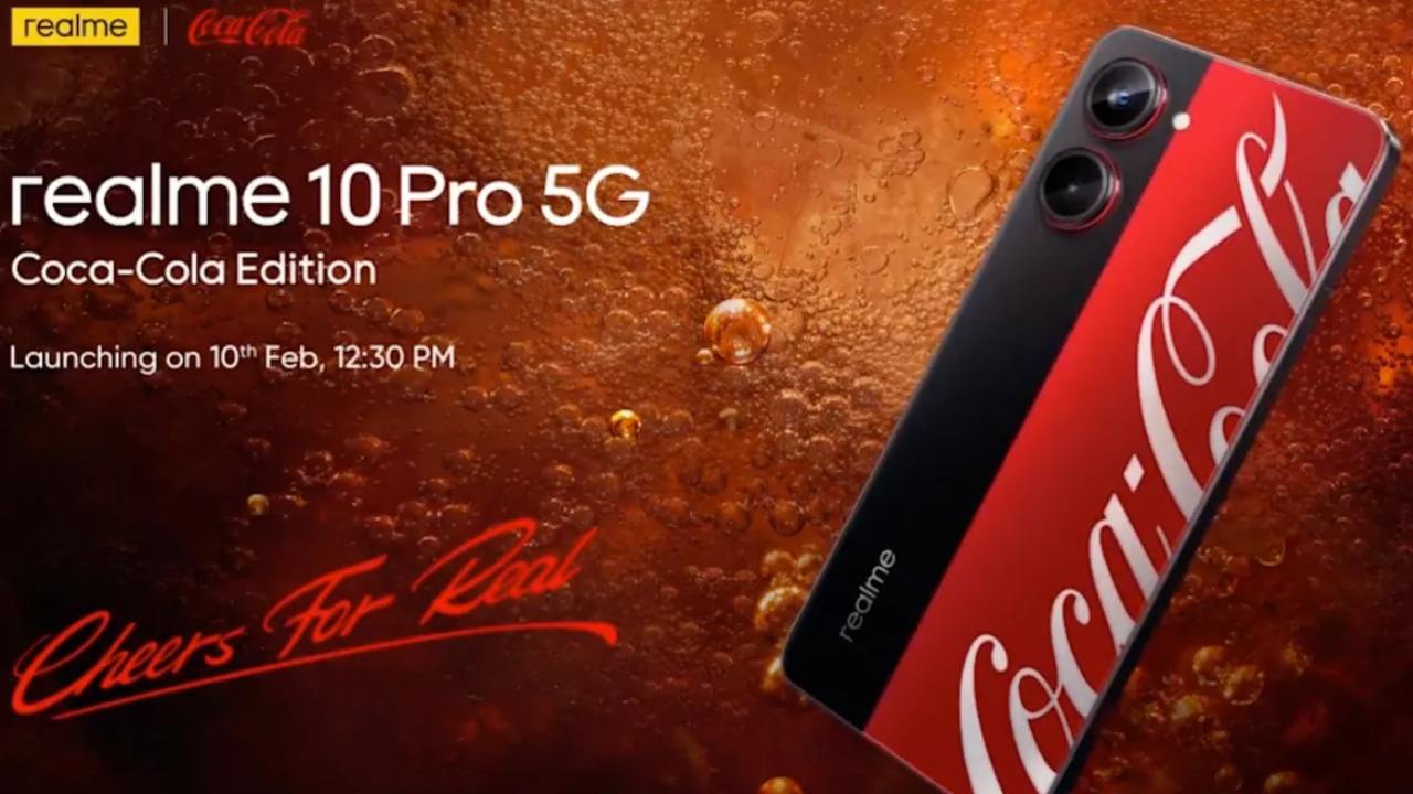 Realme 10 Pro Coca-Cola Edition : రియల్‌మి 10ప్రో కోకా-కోలా ఎడిషన్ కొత్త స్మార్ట్‌ఫోన్ డిజైన్ అదిరింది.. కొంటే.. ఇలాంటి ఫోన్ కొనాలి..!