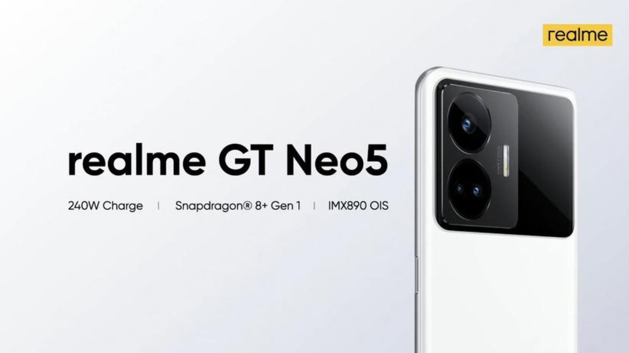 Realme GT Neo 5 Launch : 240W ఫాస్ట్ ఛార్జింగ్‌తో రియల్‌మి GT నియో 5 ఫోన్ వచ్చేస్తోంది.. ఏయే ఫీచర్లు ఉండొచ్చుంటే?