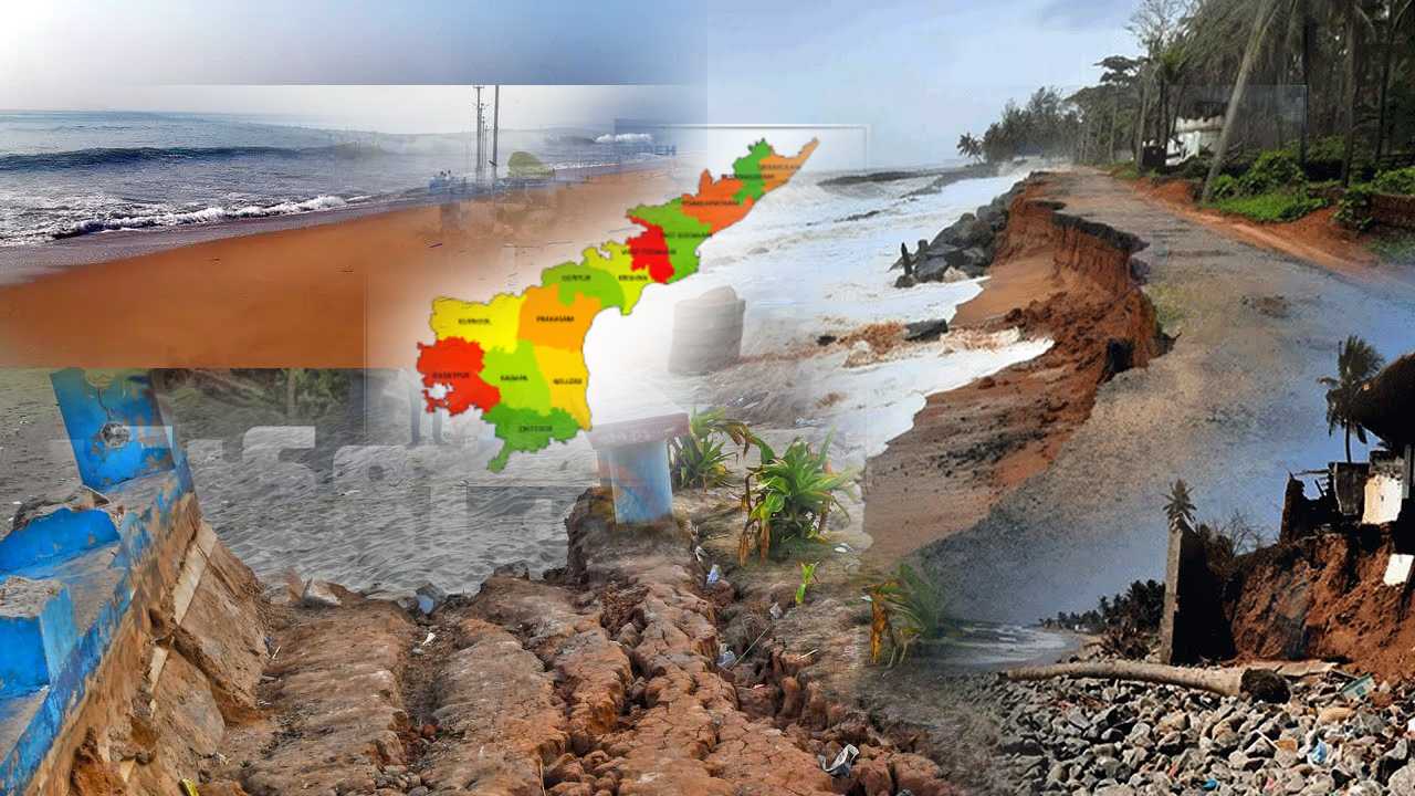 Andhra Pradesh : ఏపీలో మాయమవుతోన్న సముద్ర తీర గ్రామాలు..విశాఖలో 30 ఏళ్లల్లో..మూడున్నర కిలోమీటర్లు అదృశ్యం..