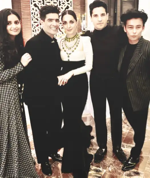 Sidharth Malhotra and Kiara Advani Reception Event at Mumbai