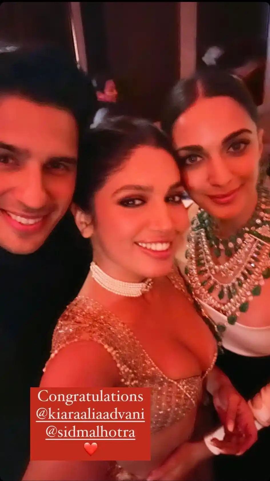 Sidharth Malhotra and Kiara Advani Reception Event at Mumbai