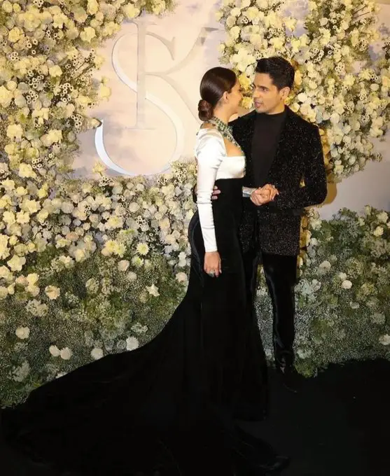 Sidharth Malhotra and Kiara Advani Reception Event at Mumbai