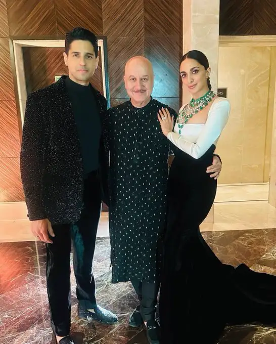 Sidharth Malhotra and Kiara Advani Reception Event at Mumbai