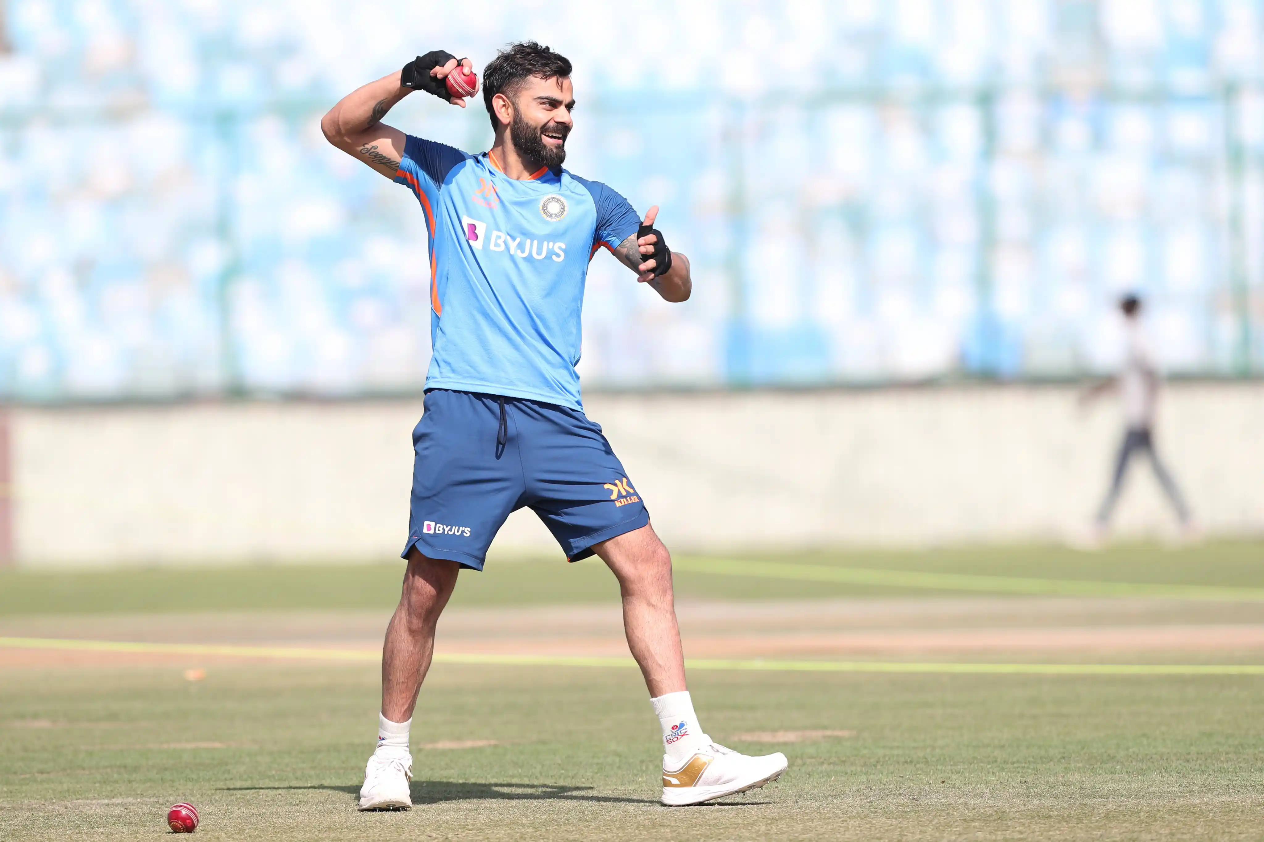 Team India players practice