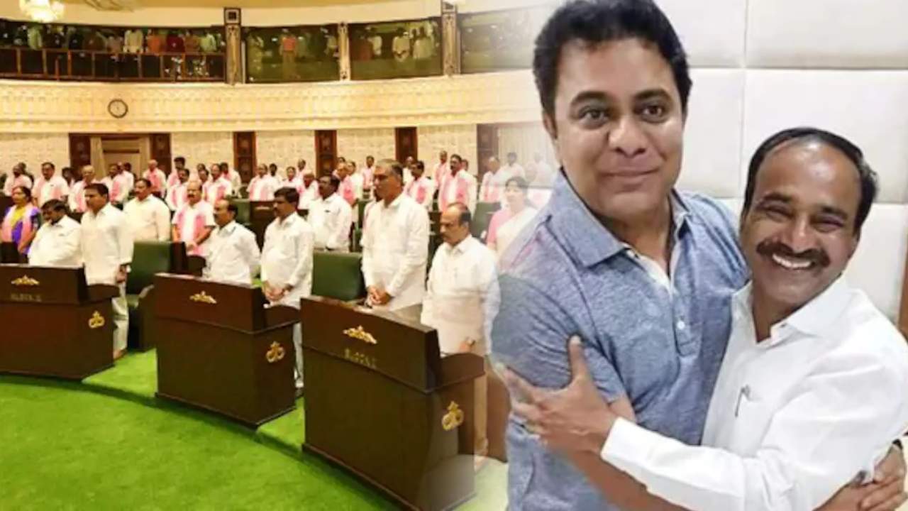 Telangana Assembly : తెలంగాణ అసెంబ్లీలో ఈటల, మంత్రి కేటీఆర్ మధ్య ఆసక్తికర సన్నివేశం..
