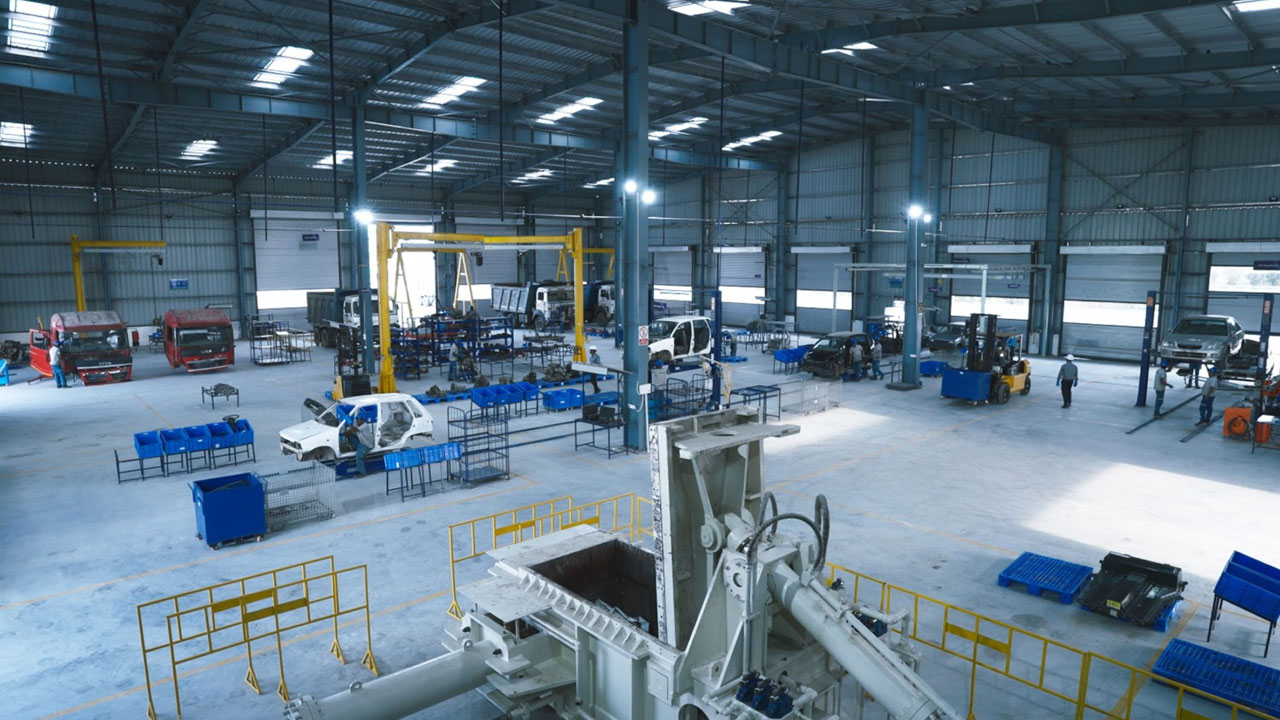 Recycle with Respect: 15,000 వాహనా సామర్థ్యం కలిగిన రిజిస్టర్డ్ వెహికల్ స్క్రాపింగ్ ఫెసిలిటీని ప్రారంభించిన కేంద్రమంత్రి గడ్కరీ