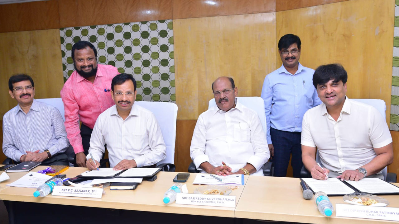TSRTC: ఒడిశా-తెలంగాణ ఆర్టీసీల మధ్య కుదిరిన ఒప్పందం.. ఇరు రాష్ట్రాల మధ్య 23 బస్సులు