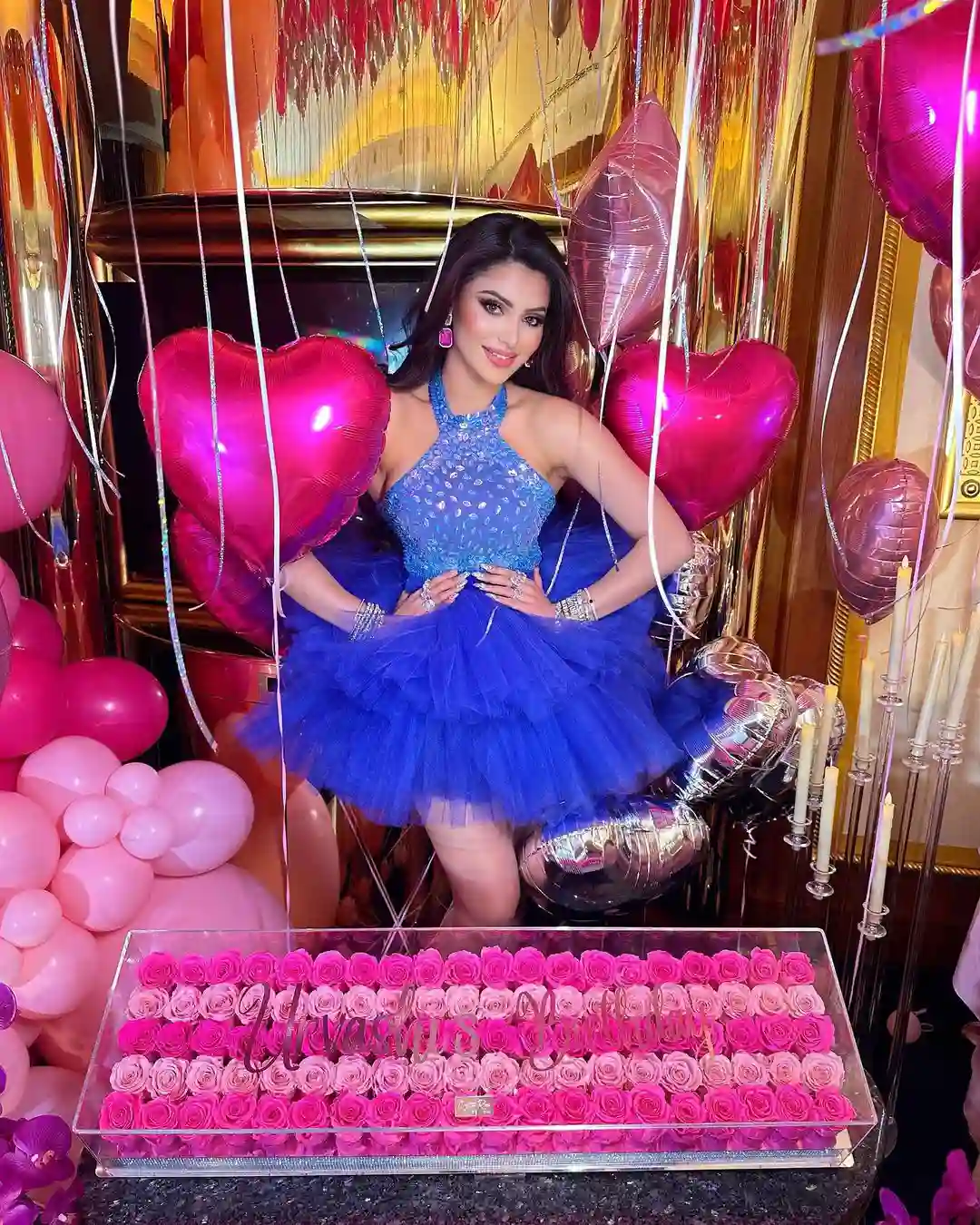 Urvashi Rautela Birthday Celebrations in Dubai
