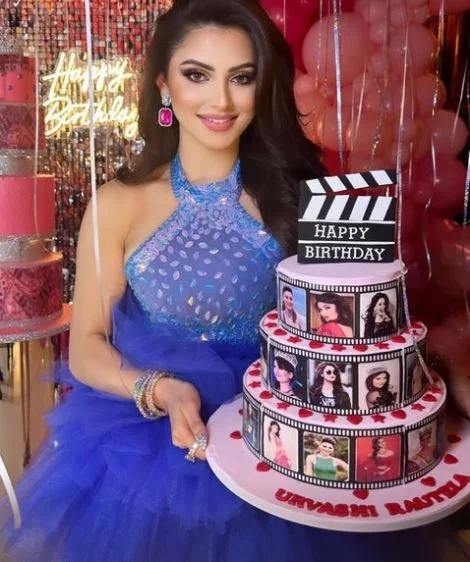Urvashi Rautela Birthday Celebrations in Dubai
