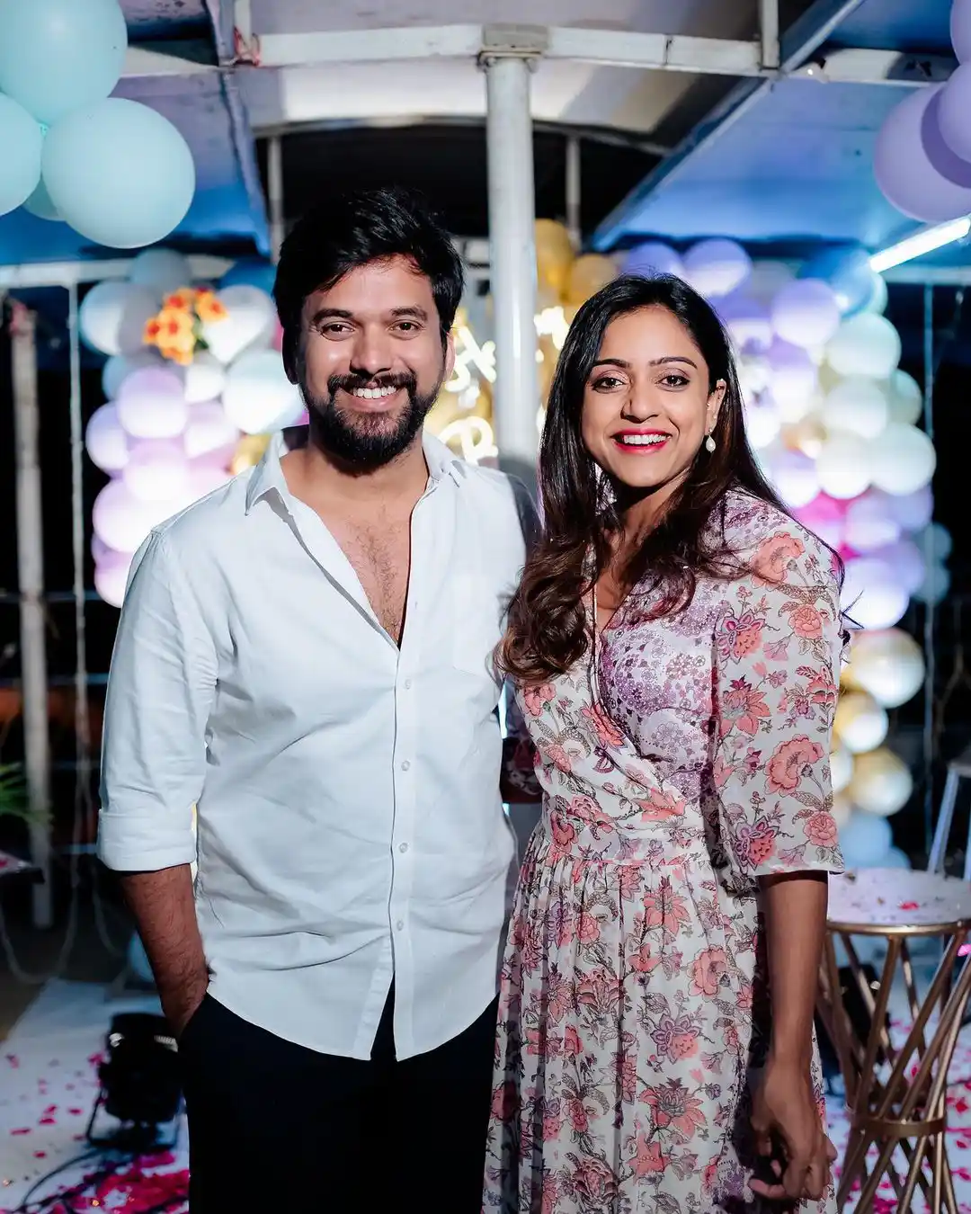 Varun Sandesh made wife Vithika's birthday grand