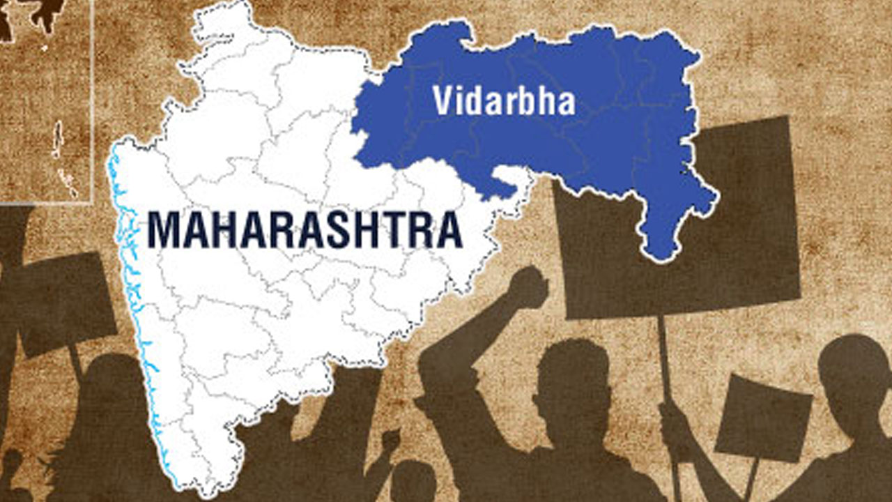 Vidarbha State: మళ్లీ లేచిన విదర్భ వివాదం.. ప్రత్యేక రాష్ట్రం కావాలంటూ సీఎం సభలో నినాదాలు, ఇద్దరు అరెస్ట్