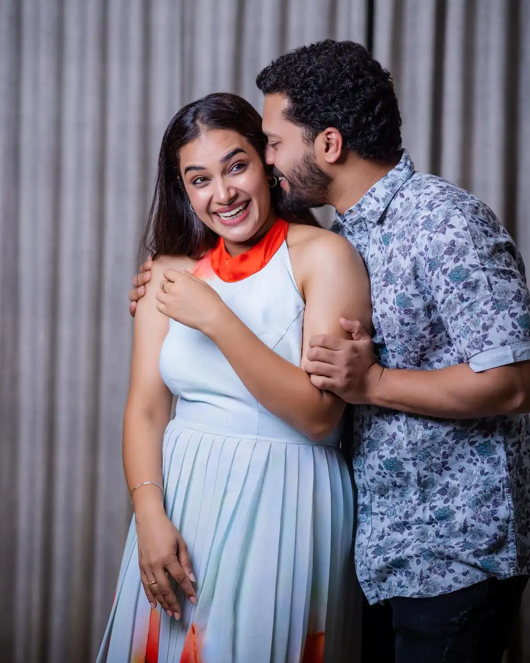 actress HariTeja special photoshoot with her husband