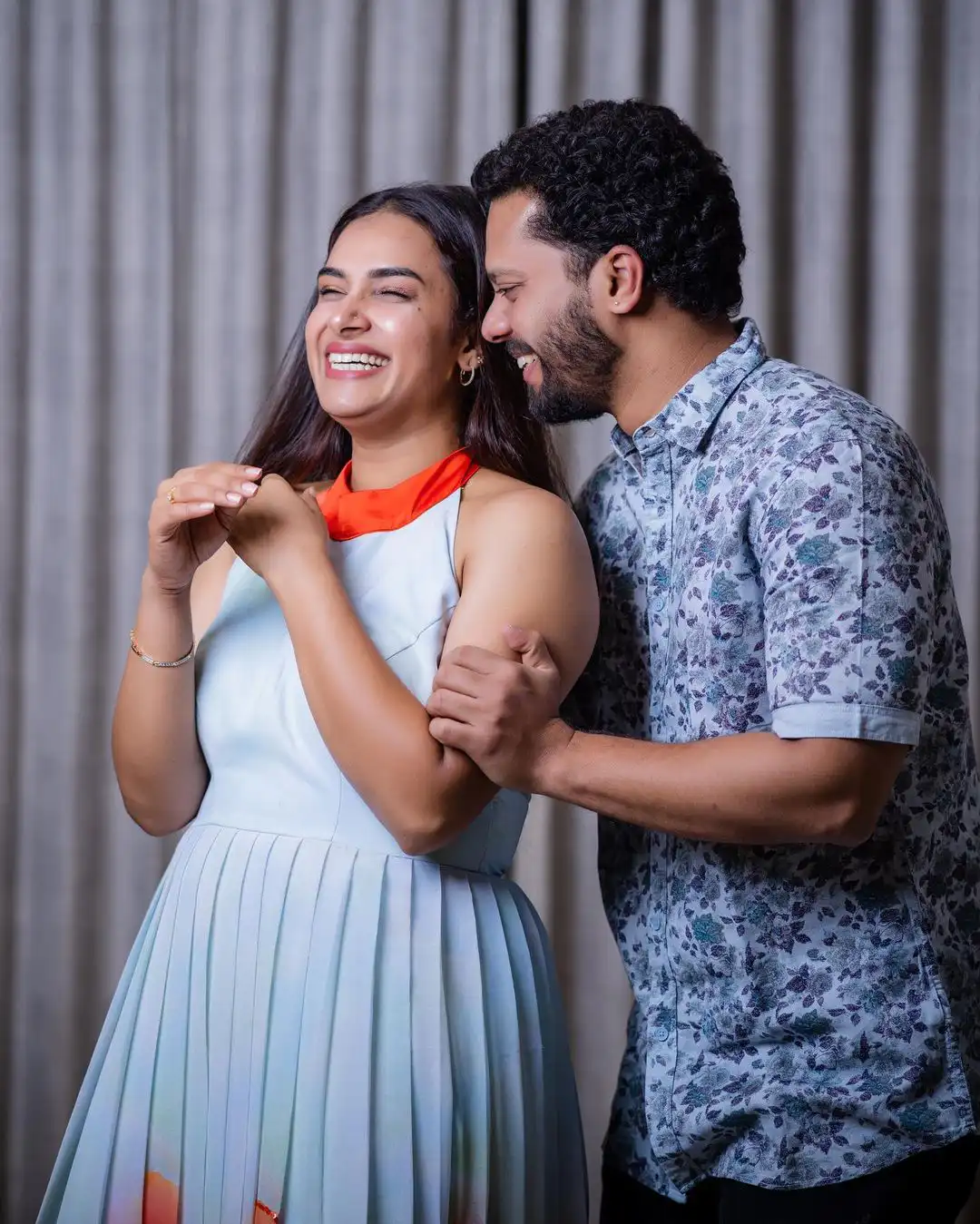 actress HariTeja special photoshoot with her husband