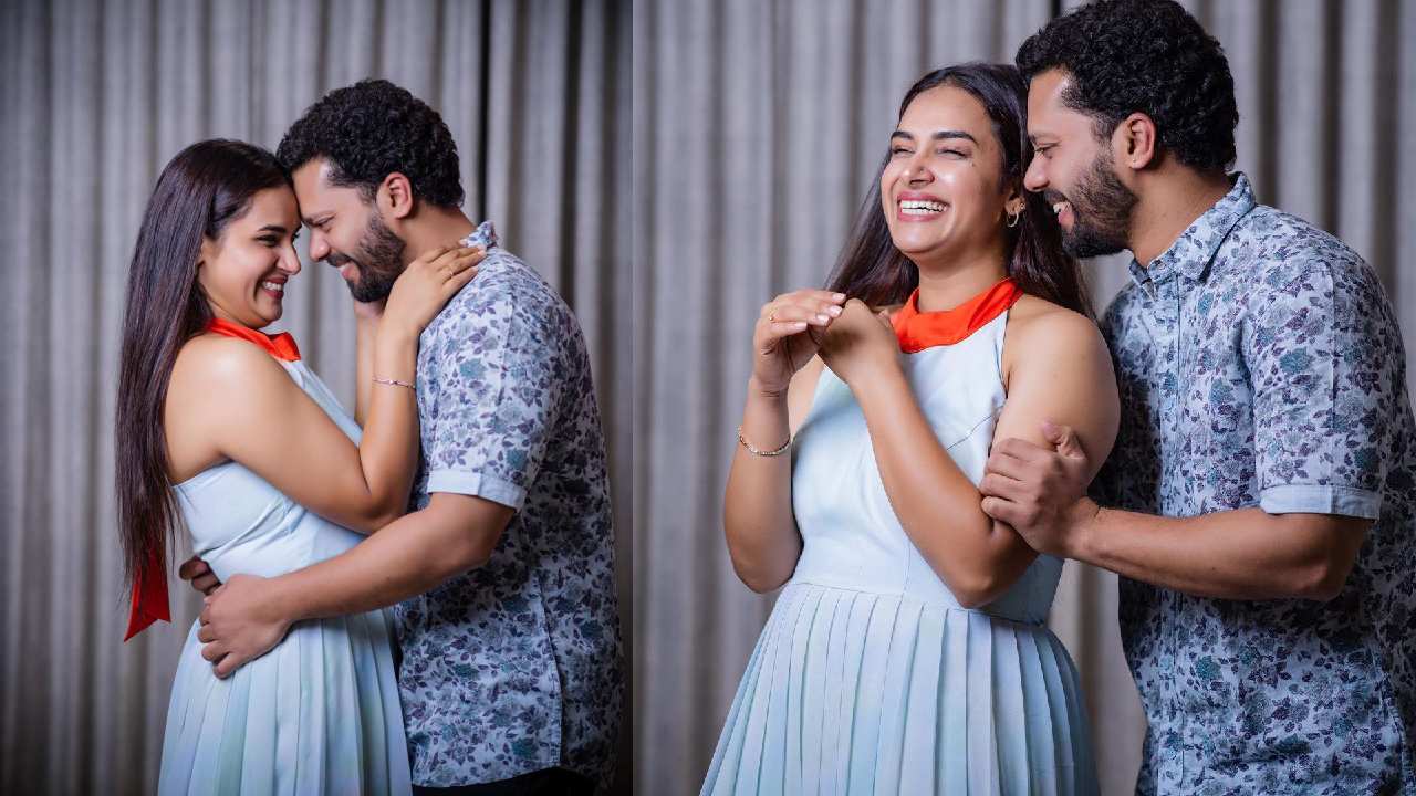 HariTeja : భర్తతో హరితేజ స్పెషల్ ఫోటోషూట్..