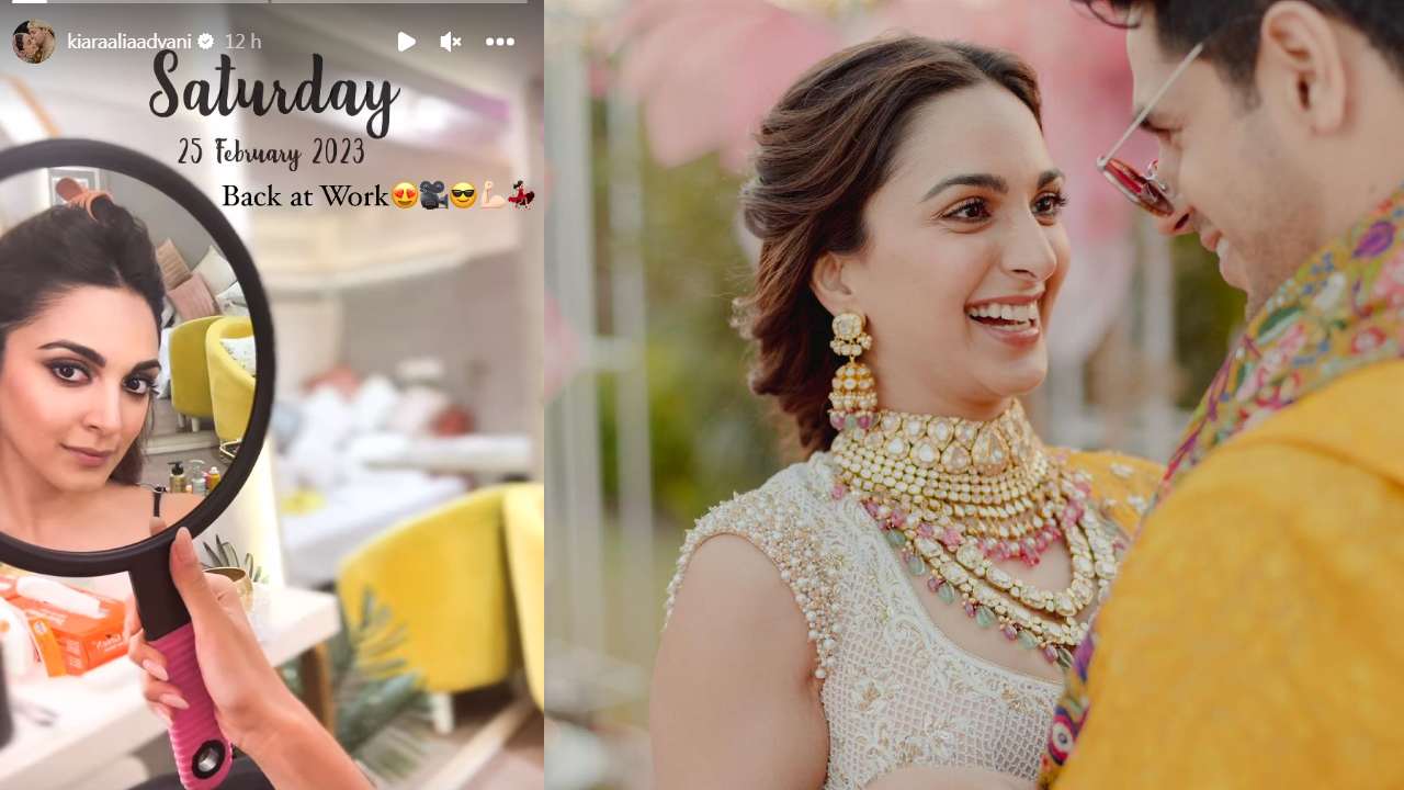 Kiara Advani : పెళ్లి హంగామా ముగిసింది.. బ్యాక్ టు వర్క్ అంటూ కియారా స్పెషల్ సెల్ఫీ…