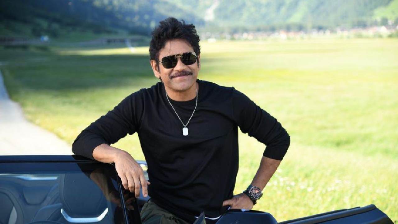 Nagarjuna : తన స్కూల్ వందేళ్ల పండుగలో సందడి చేసిన హీరో నాగార్జున..