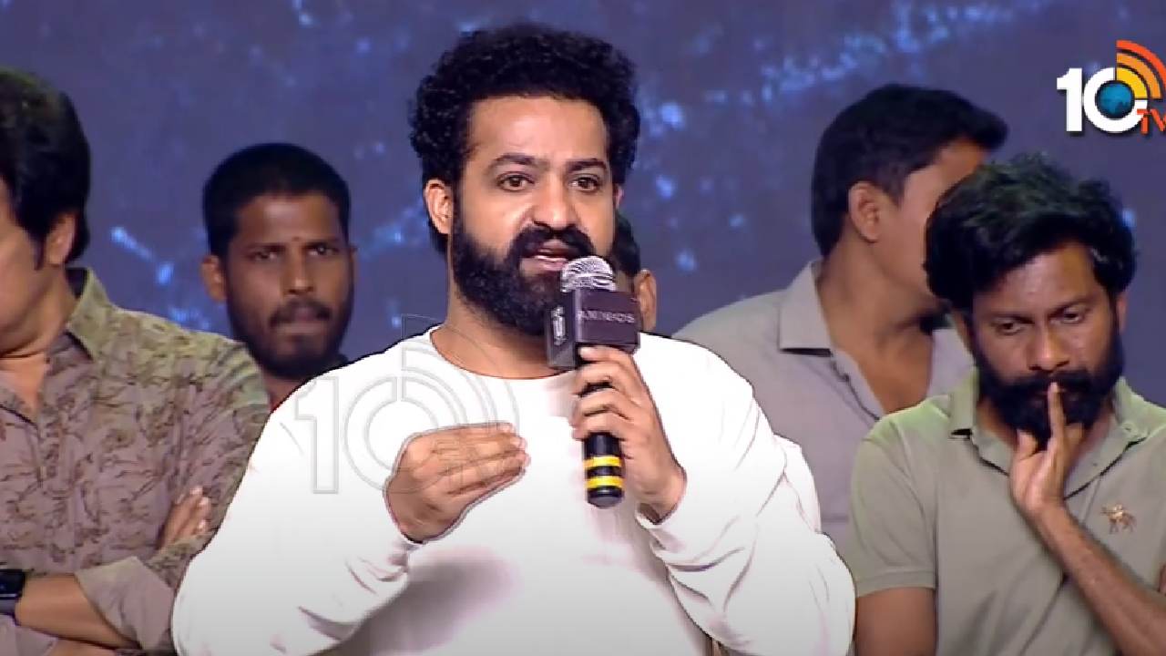 NTR Speech : NTR30 అప్డేట్ తో పాటు రిలీజ్ డేట్ కూడా అనౌన్స్ చేసిన ఎన్టీఆర్..