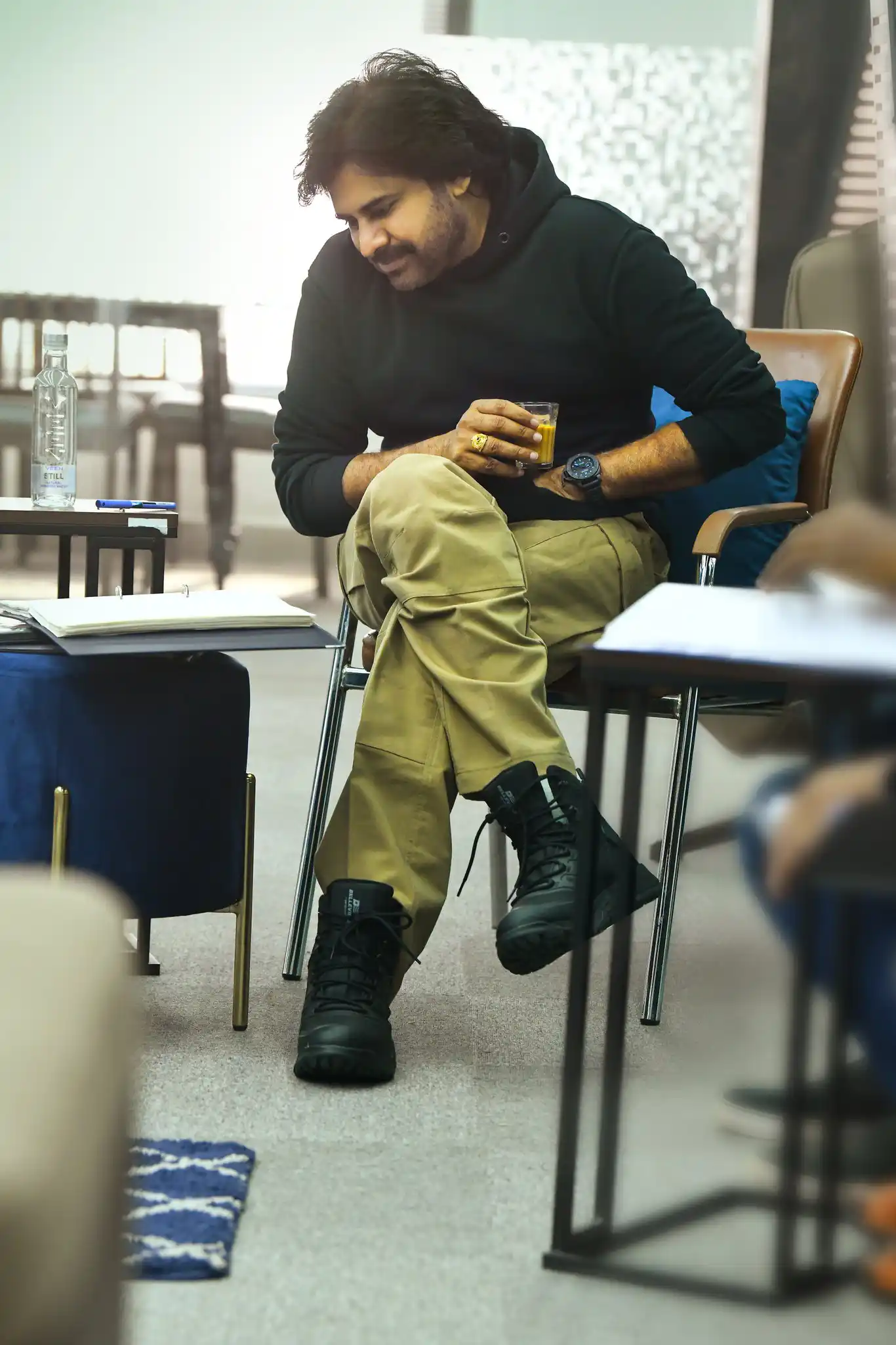 Pawan Kalyan and Sai Dharam Tej new movie opening gallery