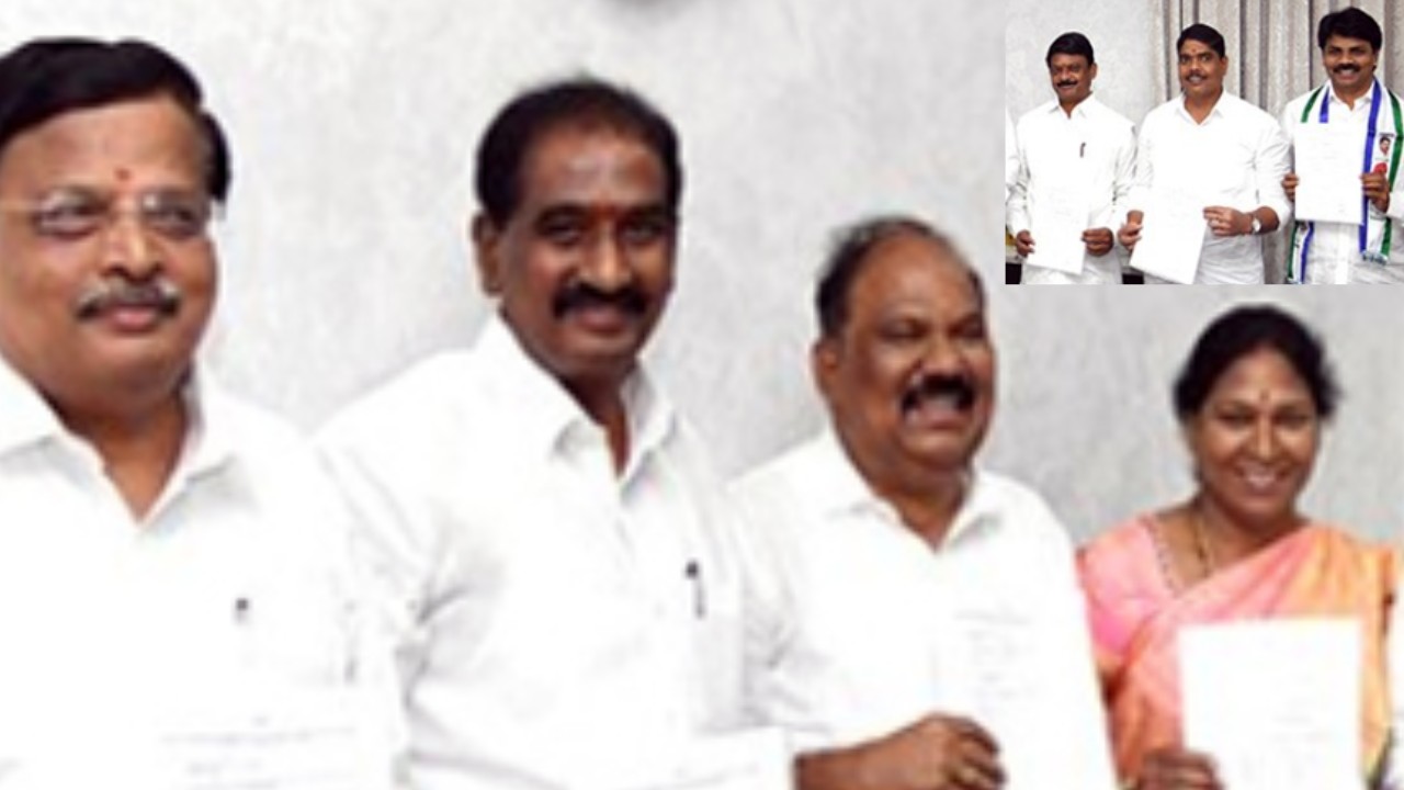 YCP MLC Candidates Nominations : ఎమ్మెల్యే కోటా వైసీపీ ఎమ్మెల్సీ అభ్యర్థులు నామినేషన్లు దాఖలు