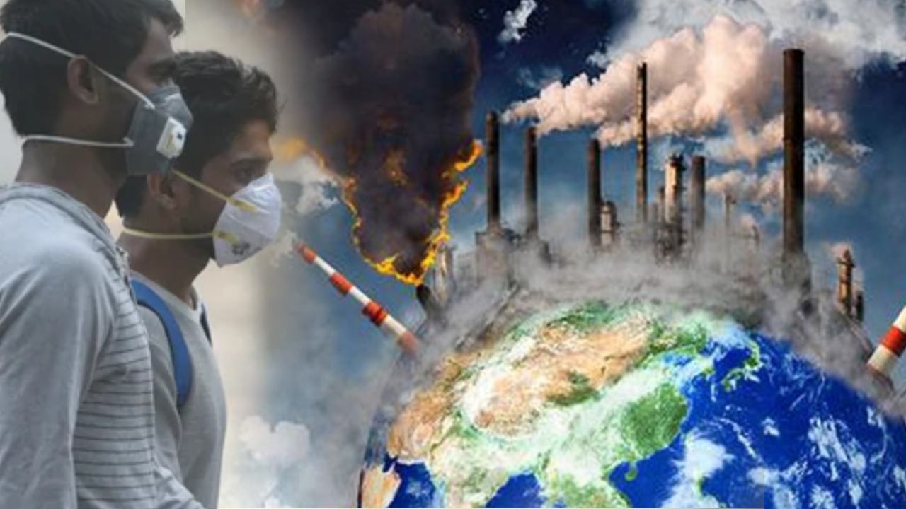 Air pollution index 2022 : కాలుష్యంలో ప్రపంచంలో 8వ స్థానంలో భారత్..100 పొల్యూటెడ్​ సిటీల్లో 65 మన దేశంలోనే