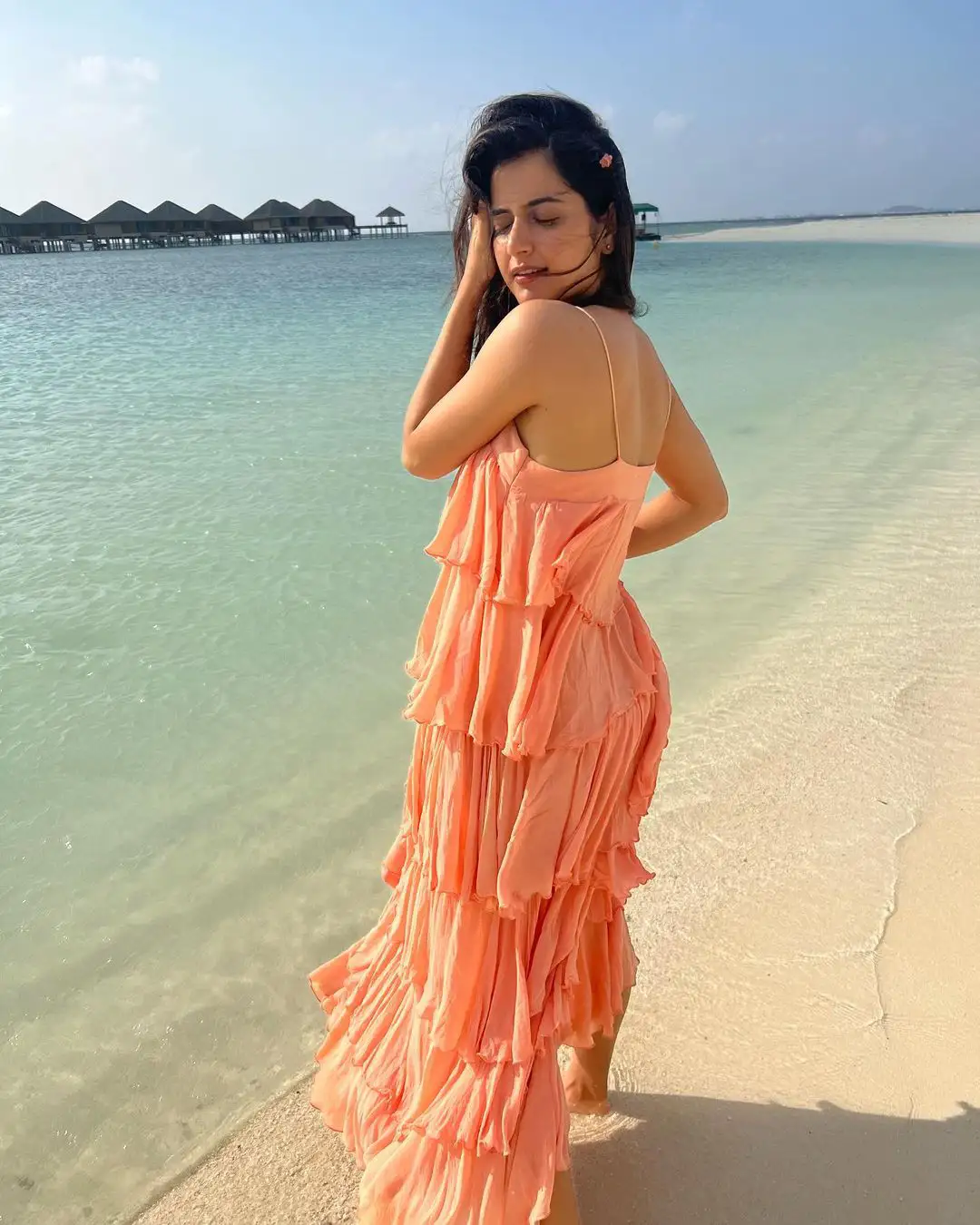 Ashika Ranganath enjoying vacation at Maldives