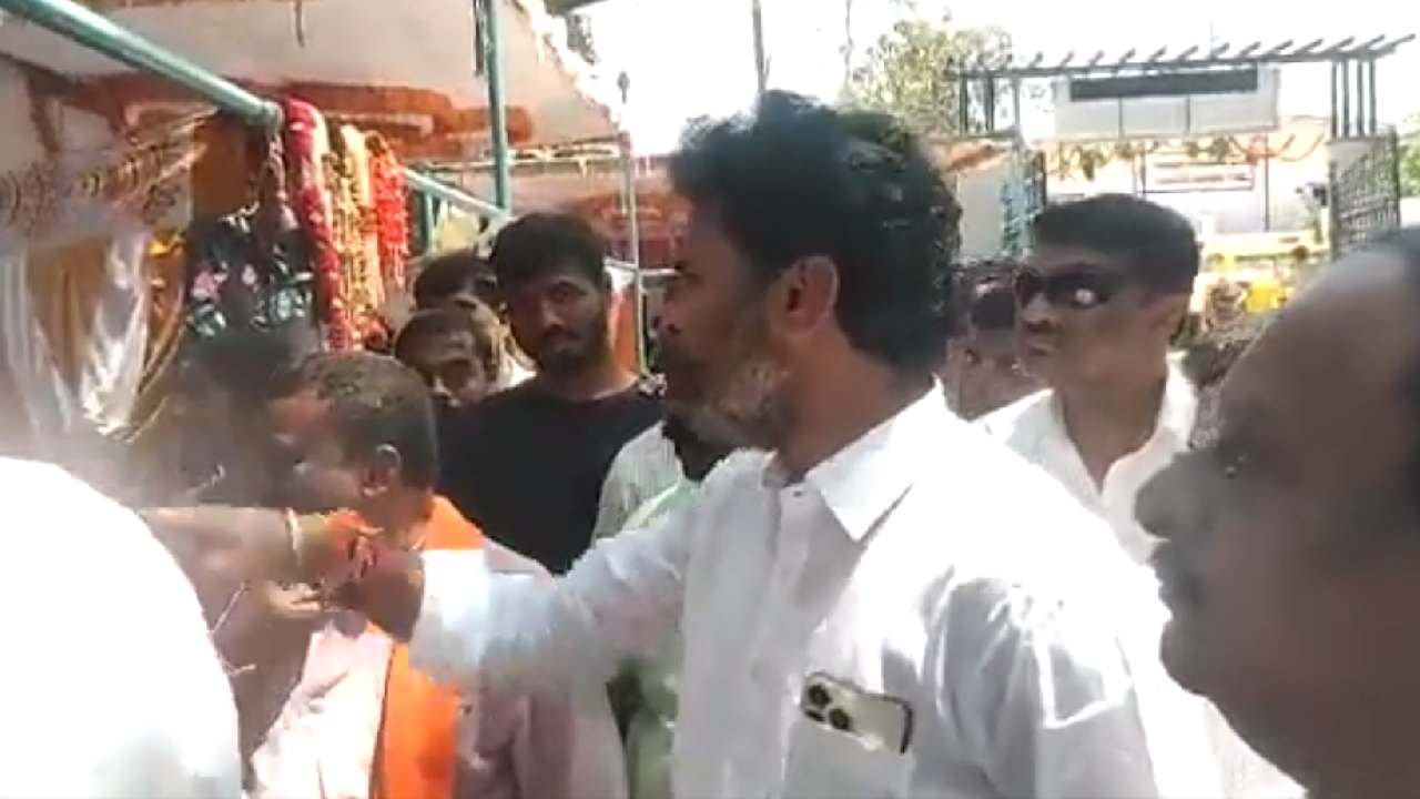 BJP MP Muniswamy: మహిళా దినోత్సవం రోజే మహిళపై బీజేపీ ఎంపీ ఆగ్రహం.. బొట్టు పెట్టుకోలేదని విమర్శ.. వీడియో వైరల్