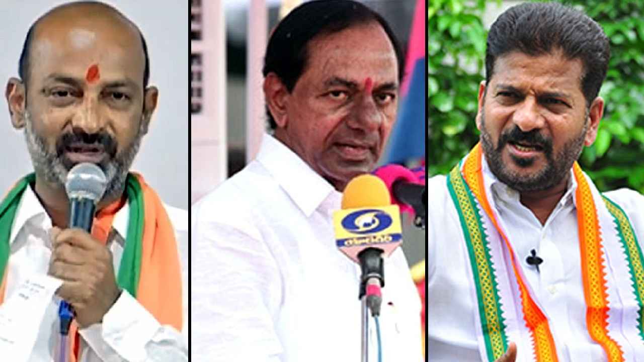 BRS Vs BJP Vs Congress : తెలంగాణలో హాట్ హాట్‌గా రాజకీయం.. అధికార విపక్షాల మధ్య ట్వీట్స్ వార్