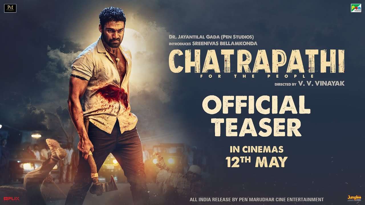Chatrapathi Remake : బెల్లంకొండ శ్రీనివాస్ ‘ఛత్రపతి’ అఫీషియల్ టీజర్ వచ్చేసింది..