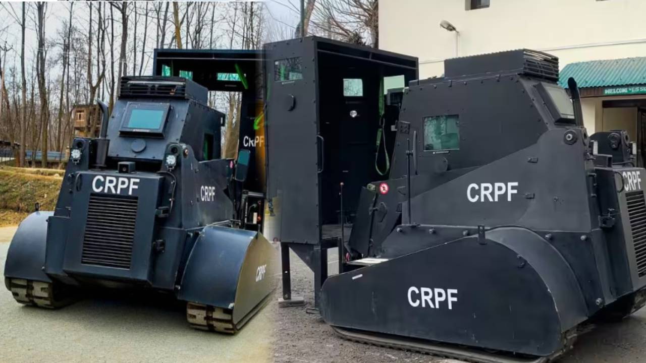 CRPF introduces CSRV : భారత సైనికుల కోసం బుల్లెట్‌ ప్రూఫ్‌ బుల్‌డోజర్లు.. ఉగ్రవాదుల ఏరివేతే లక్ష్యంగా