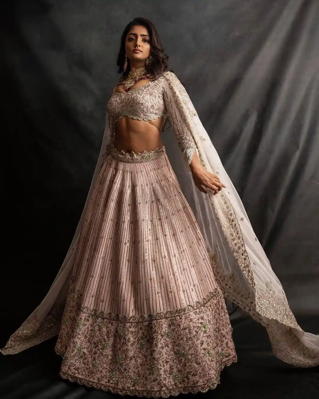 Eesha Rebba shines in Ghagra Choli at Fashon Show