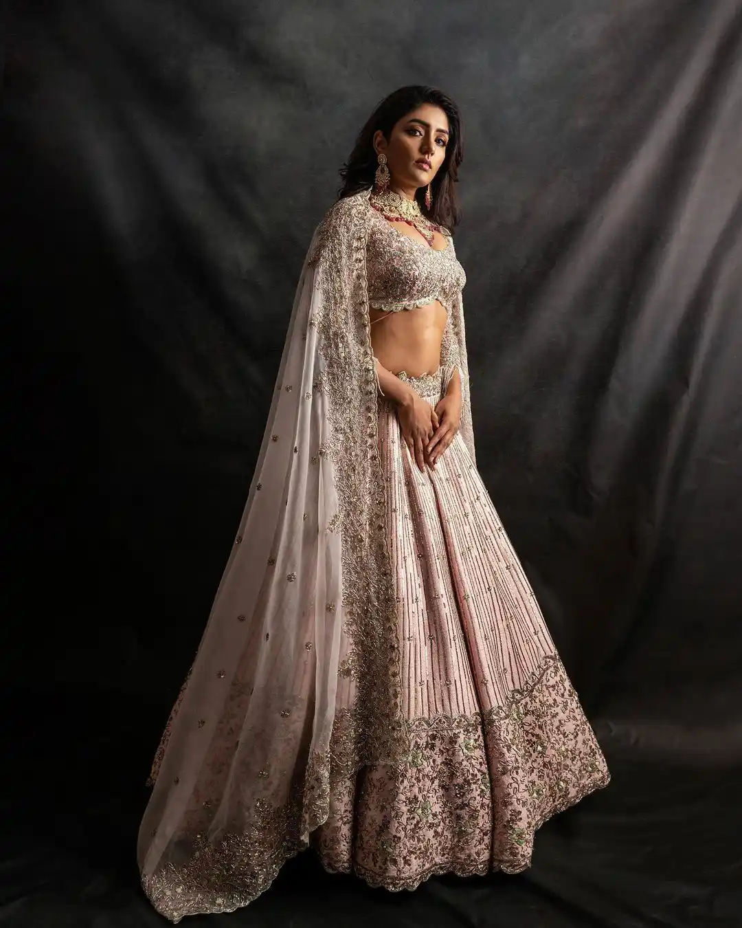 Eesha Rebba shines in Ghagra Choli at Fashon Show