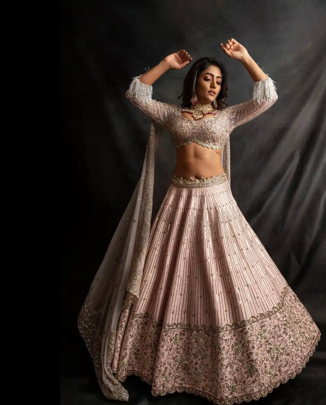 Eesha Rebba shines in Ghagra Choli at Fashon Show