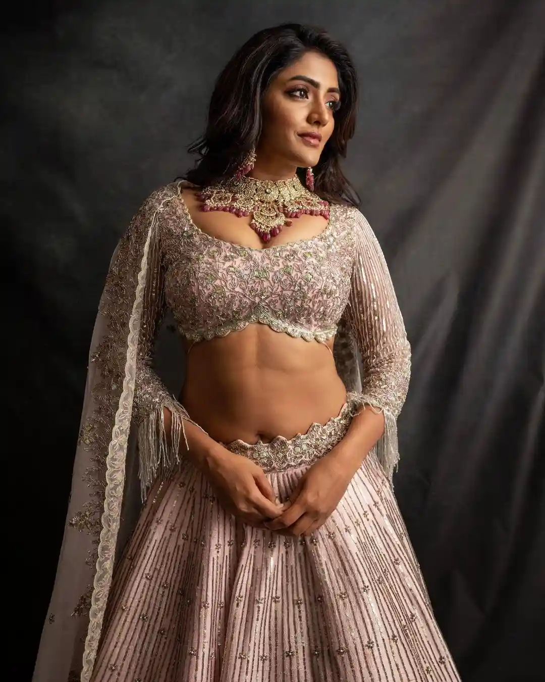 Eesha Rebba shines in Ghagra Choli at Fashon Show